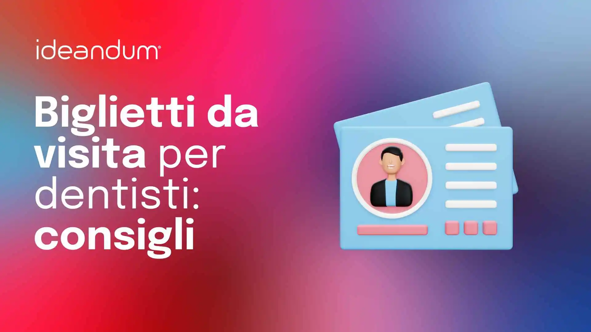 biglietti da visita per dentisti consigli