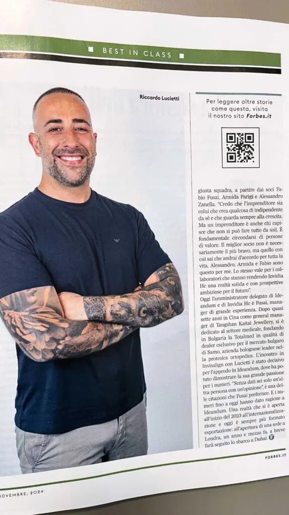 Ideandum su Forbes - marketing odontoiatrico