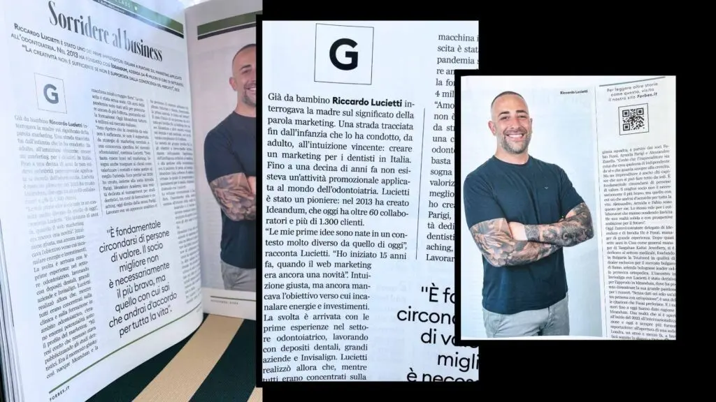 Ideandum su forbes - dettagli articolo