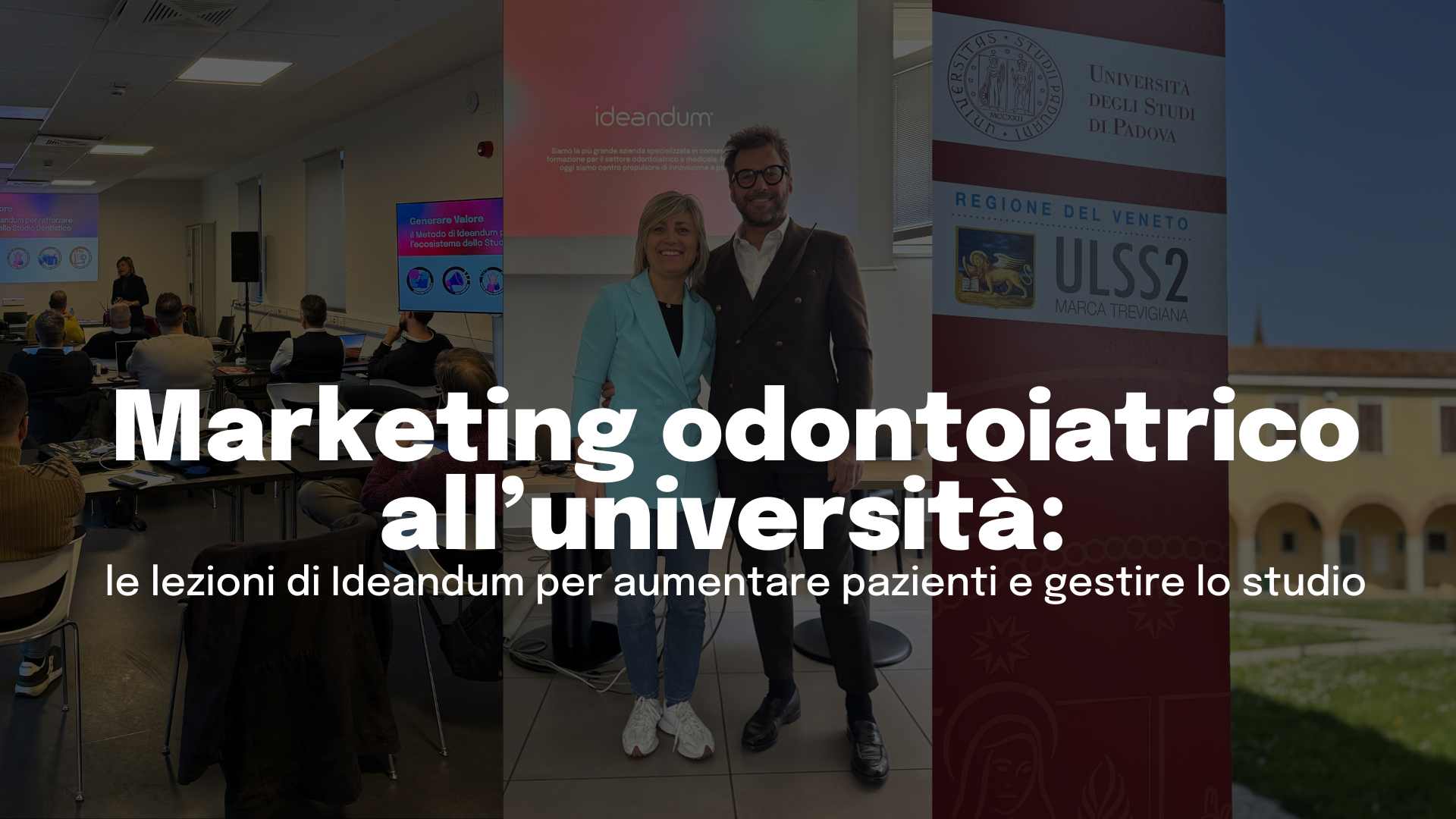 aumentare pazienti | Ideandum all'università | lezioni extra-cliniche