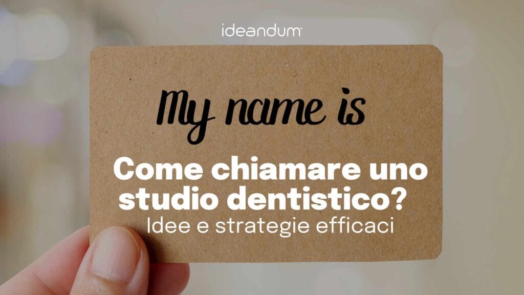 come chiamare uno studio dentistico