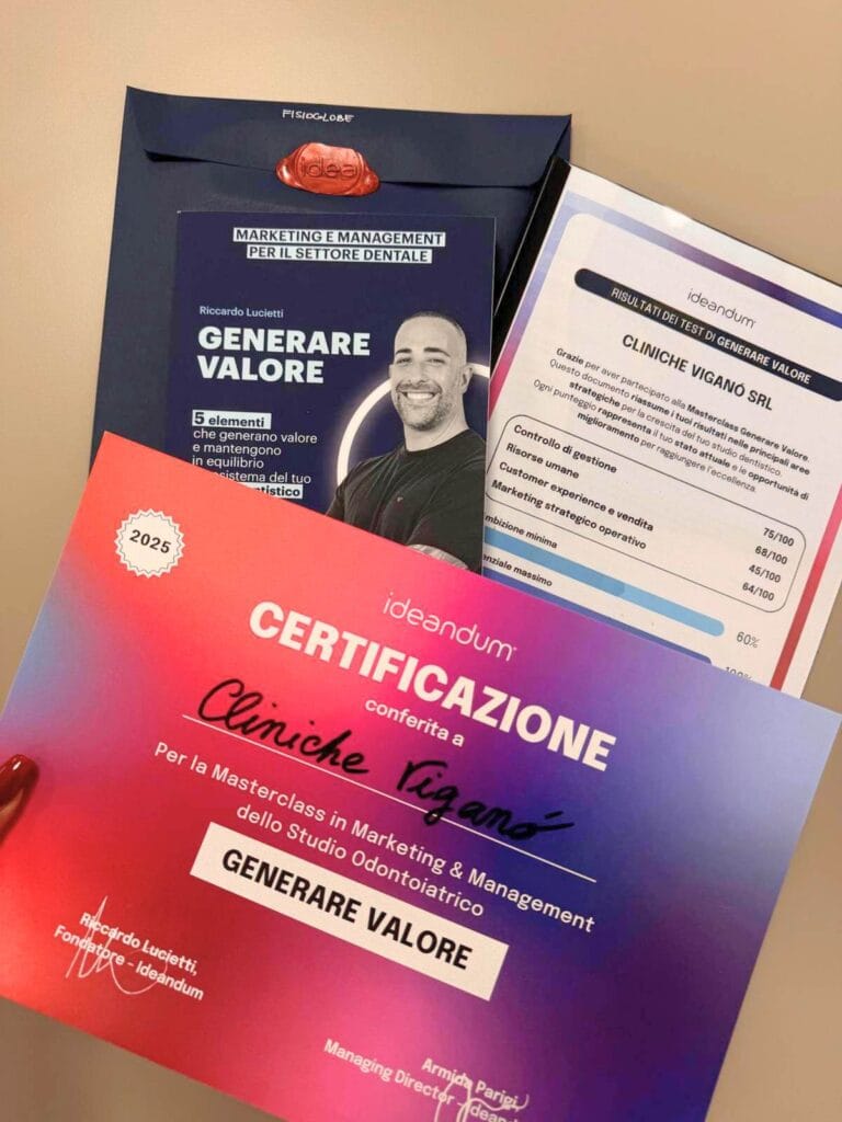 Testi di analisi dello studio dentistico 1