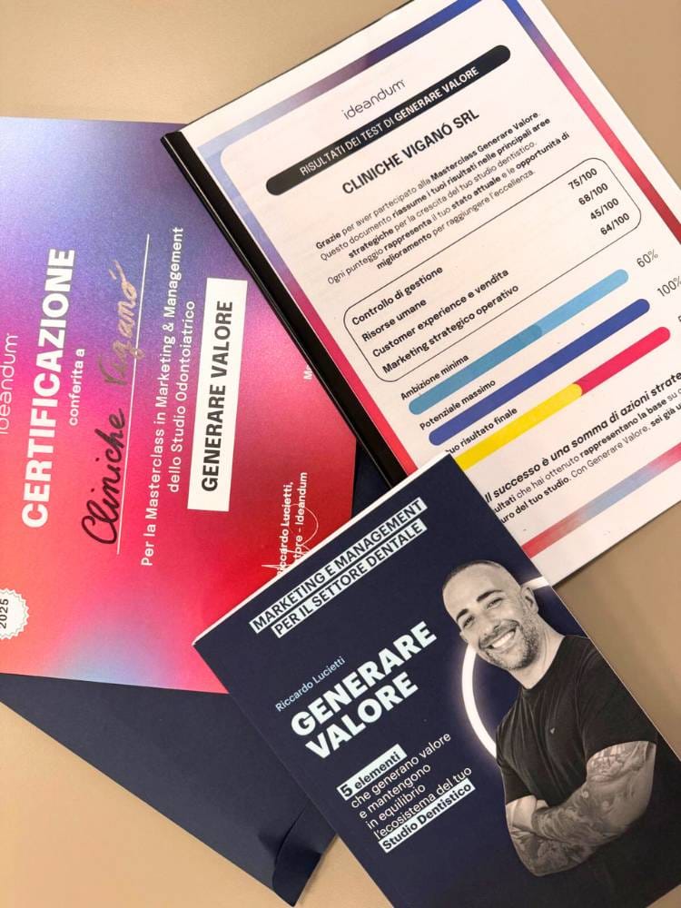 Testi di analisi dello studio dentistico